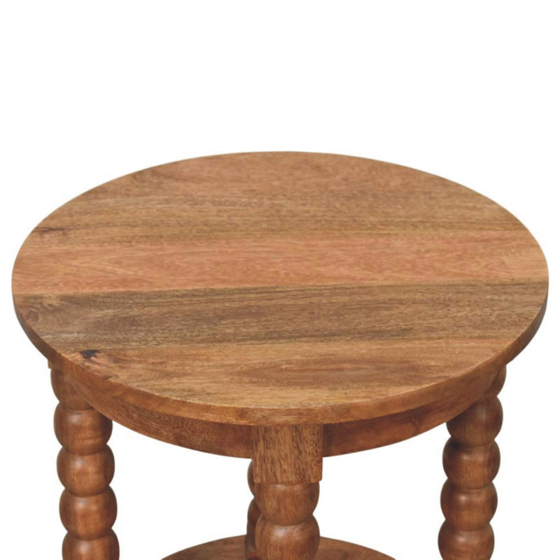 Solid Wood End Table
