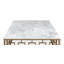 Brass Gate Solid Wood Coffee Table