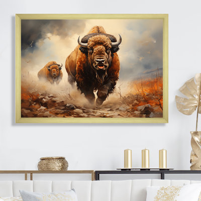 Impression sur toile Native Buffalo