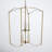 Olive 3-Light Metal Dimmable Lantern Chandelier-33484719