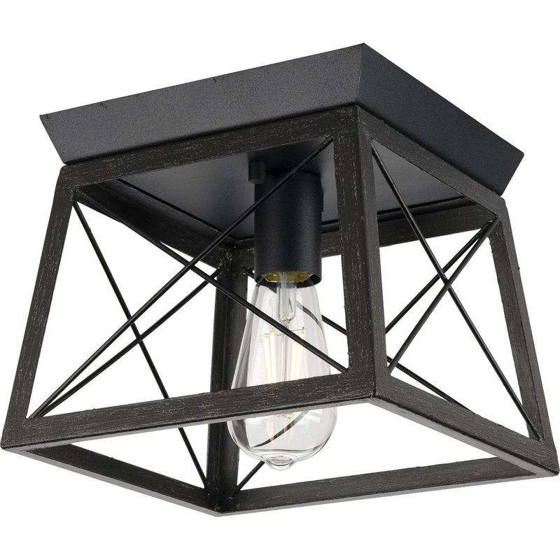 Flush Mount, Black