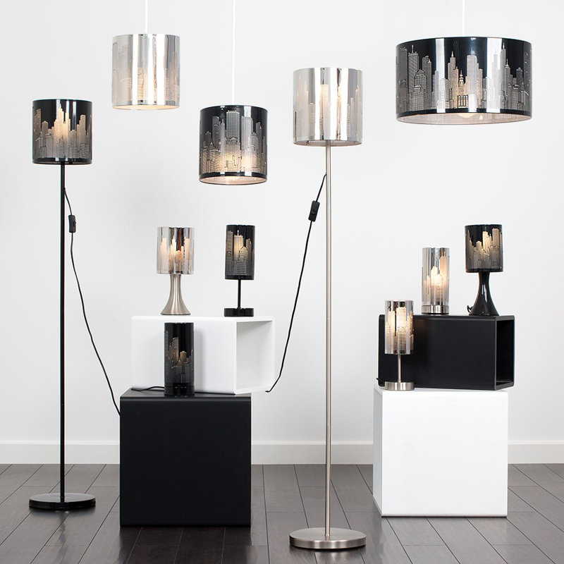 Edelle 29Cm Black Table Lamp