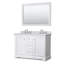 Ensemble de meuble-lavabo double 48 po avec miroir Avery-50134330-50171334