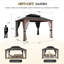 Pavillon de jardin en aluminium-99605180