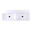 Aquasei 47.75'' L Bathroom Sink-480617016