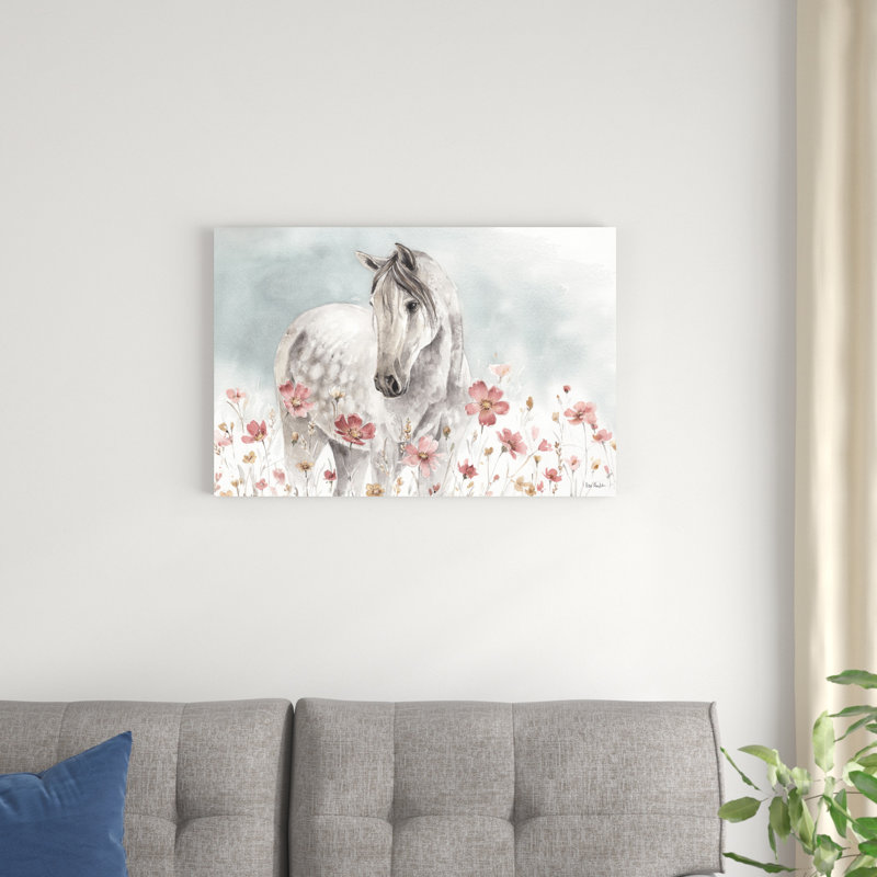 " Wild Horses I ", 24" H x 36" W, Wrapped Canvas, No Frame