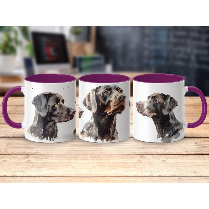 Mug, Purple, 4
