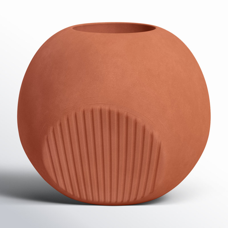 Henrick 4.25'' Handmade Ceramic Table Vase