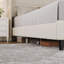 Double (4'6) Solid Wood Fabric Bed Frame-110470524