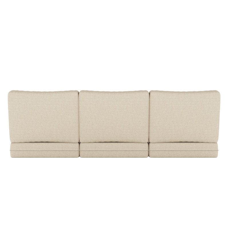 Sunbrella® Outdoor Sofa Seat / Back Cushion, Sunbrella Bliss Sand