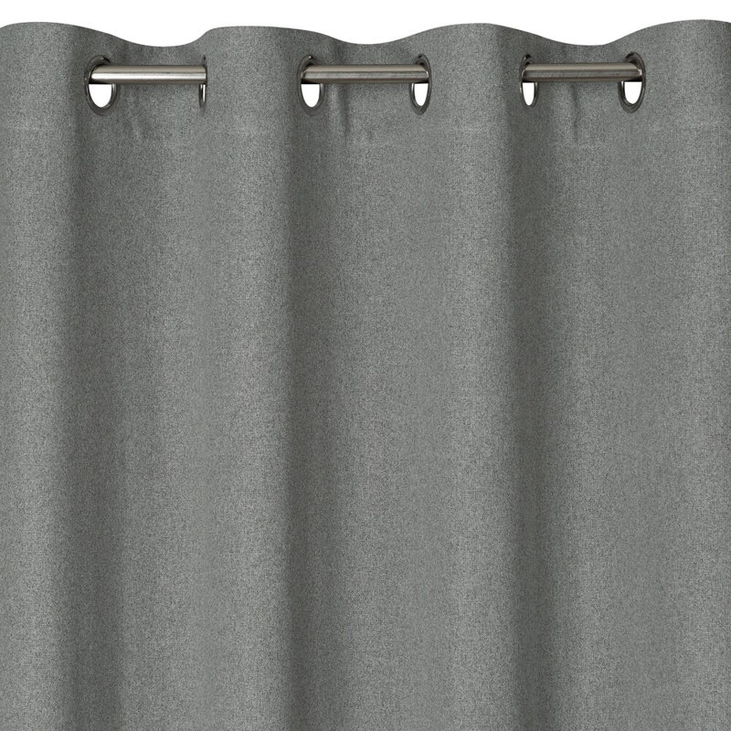 Millport Semi Sheer Curtain Single Panel
