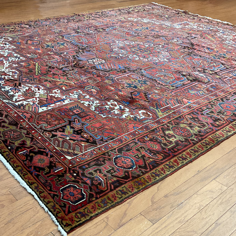 Tapis rectangulaire en laine