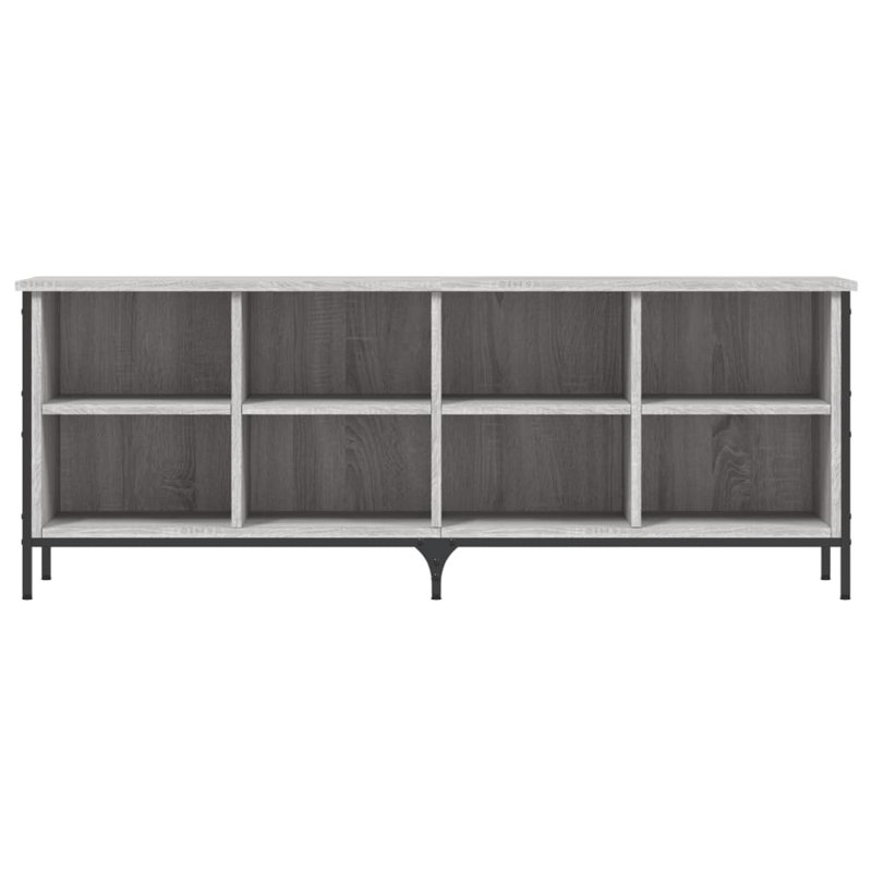 8 Pair Shoe Rack, Grey Sonoma