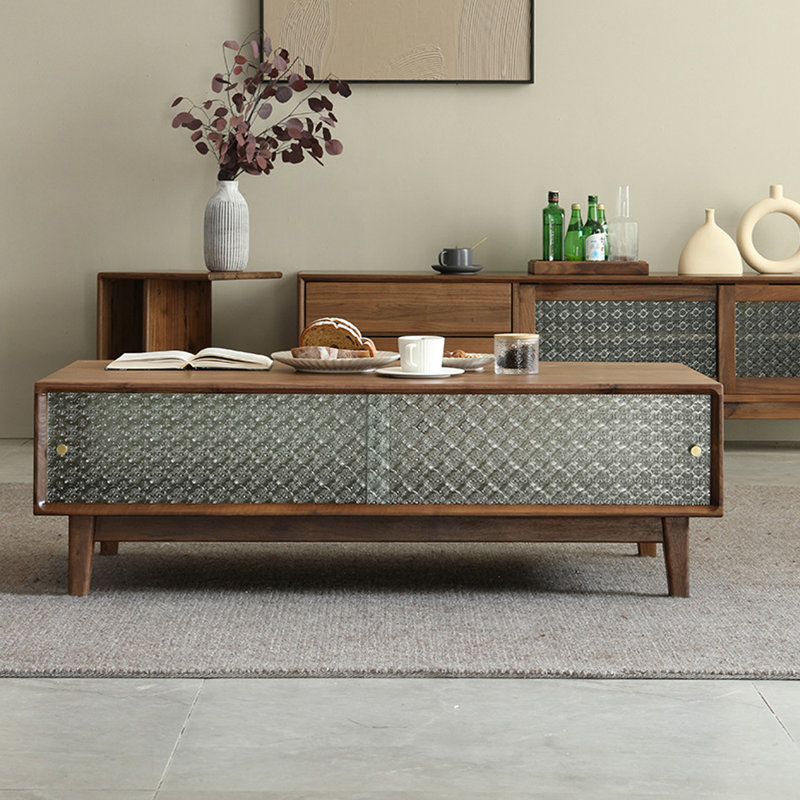 Modern simple storage coffee table