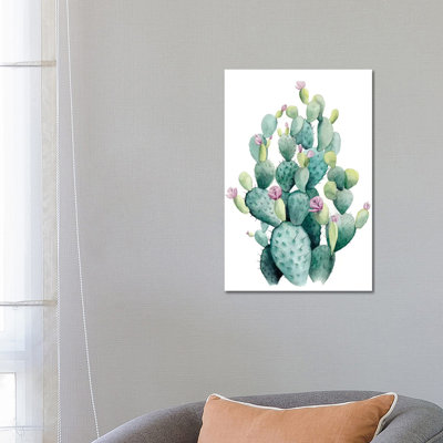 Desert Blooms I 1 Piece Wrapped Canvas Painting