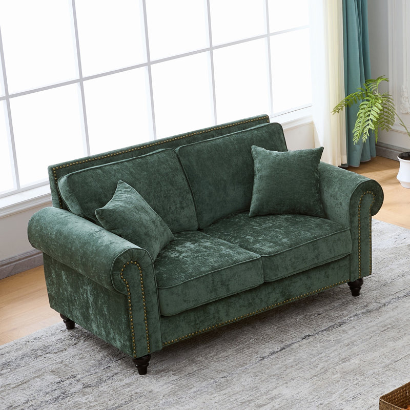 Canapé Evelyn Modern Glam, Causeuse