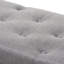 91cm Wide Tufted Rectangle Solid Colour Standard Ottoman with Storage-1115467367