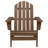 Levens Solid Wood Adirondack Chair with Table-1622074848