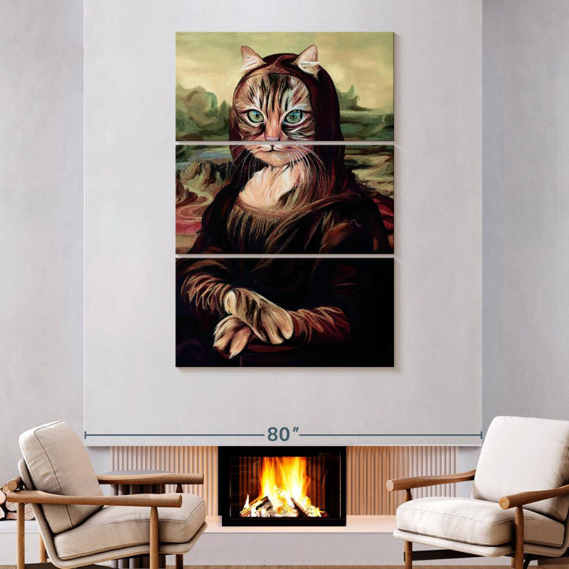 Ketti Mona Lisa Inspired Cat