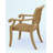 Masten 6 - Person Teak Wood Patio Dining Set with Round Table-362882971-380004502