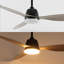 Ventilateur de plafond 52 po à 3 pales DEL avec télécommande et ensemble d'éclairage inclus Clarra-2046170367