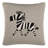 Zazu Cotton Reversible Throw Pillow