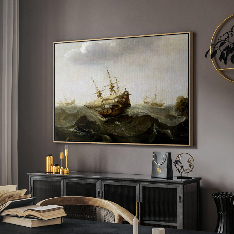 «Vintage Landscape -MII» sur, H 17 po x l 25 po