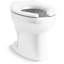 Wellcomme Ultra Floor-Mounted Rear Spud Flushometer Bowl
