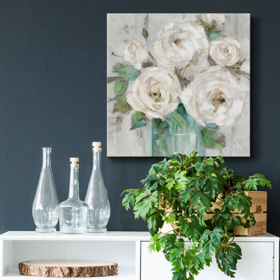 Cottage White - reproduction sur toile tendue