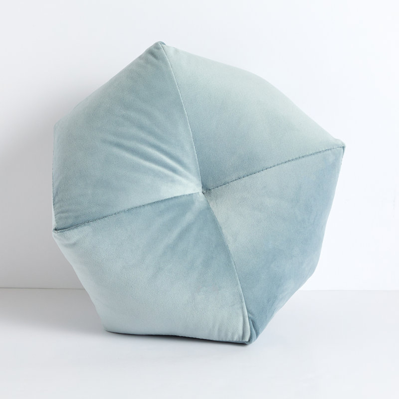 Sorra Outdoor Throw Pillow, Blue
