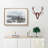 View of San Francisco in Abstract - Picture Frame Graphic Art Print-55759573-55759572
