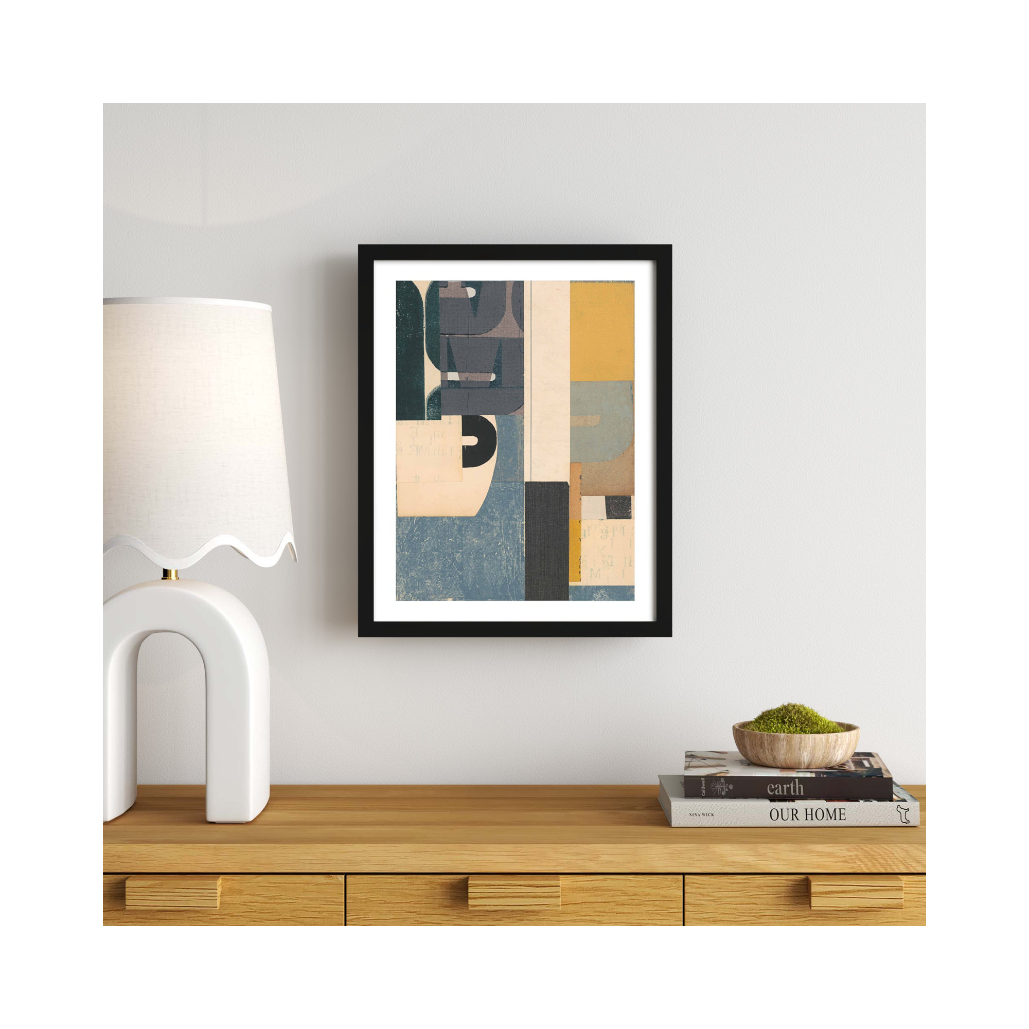 Mighty by Driftway Studio, Black, 16" W x 20" H