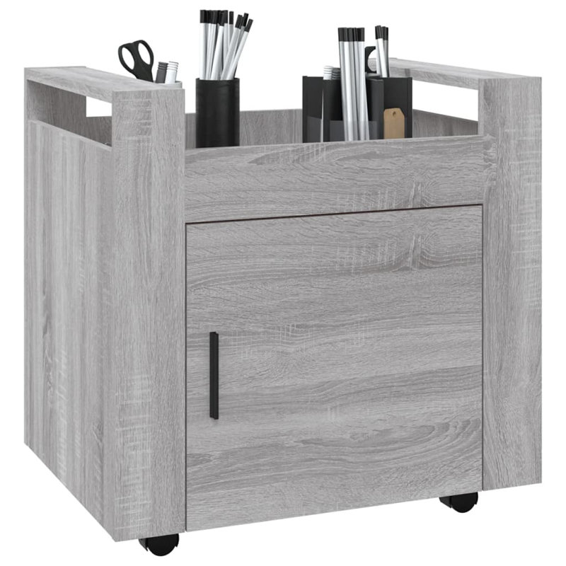 Macknair Secretary Desk, Grey Sonoma