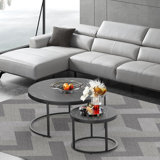 Romar 2 - Piece Marble Top Living Room Table Set