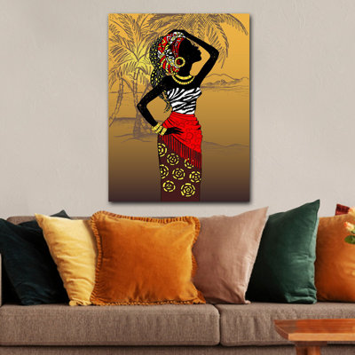 Stunning Decorative Canvas Painting, 27.6 x 39.4 Inches | 100% Cotton Canvas, 100% Wooden Frame (Thickness: 1.2 Inches) | Perfect for Living Room & Bedroom Decor, Vibrant Colors & Elegant Design