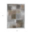 Tapis extérieur lavable abstrait gris argenté 3 pi x 5 pi