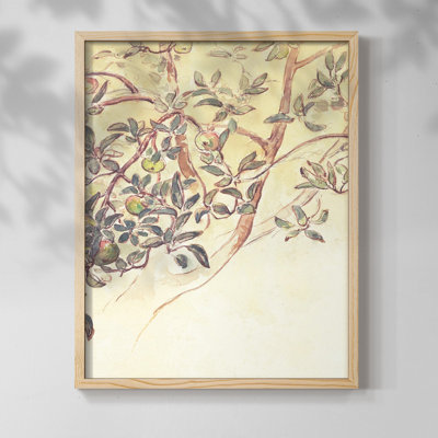 «Vintage Floral Print CCxxv» sur papier