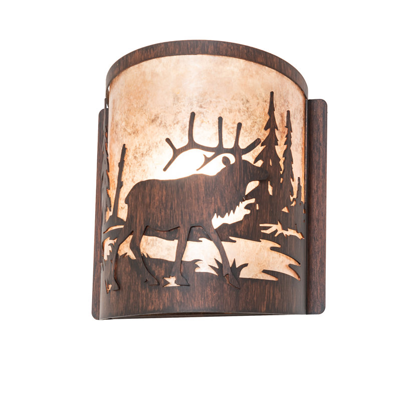 1 - Light Flush Mounted Sconce