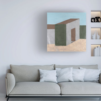 Ebern Designs Michael Willett Textured Facades IV Canvas Wall Art