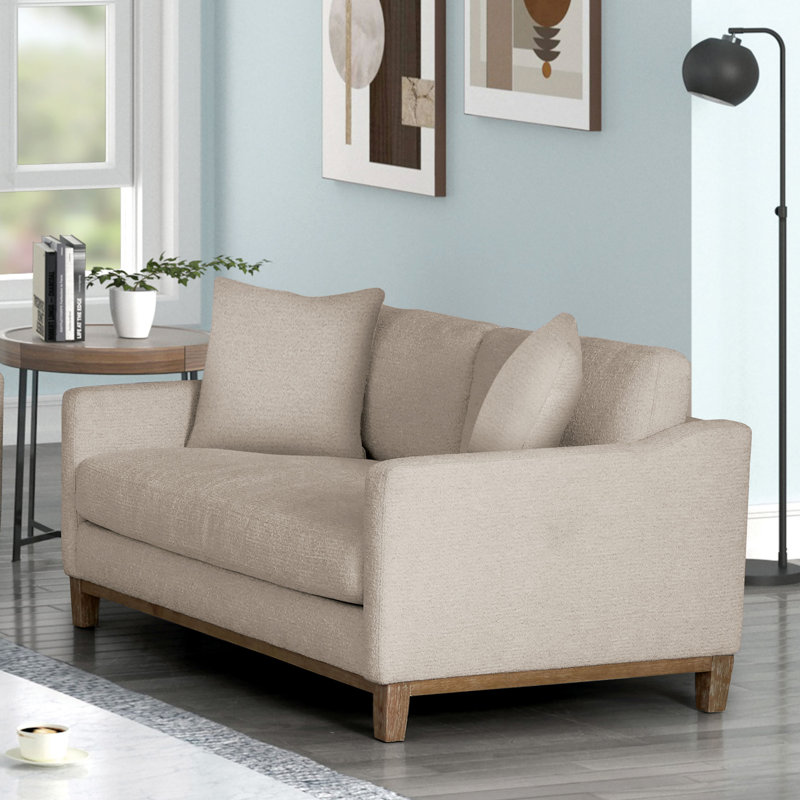 Bertok 63'' Square Arm Loveseat