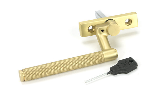 Brompton Satin Brass Espag - RH