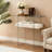 Tempered Glass Console Table with Shelf-1934271996-1905166801