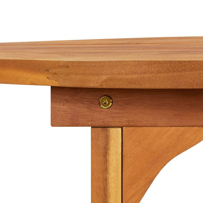 Siyana Oval Acacia Outdoor Dining Table , cm W 90cm cm D, 75cm H x 180cm W x 90cm D