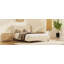 Lit plateforme tapissier Modern