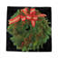 Christmas Wreath Cotton Sateen Cocktail Napkins-2097327503