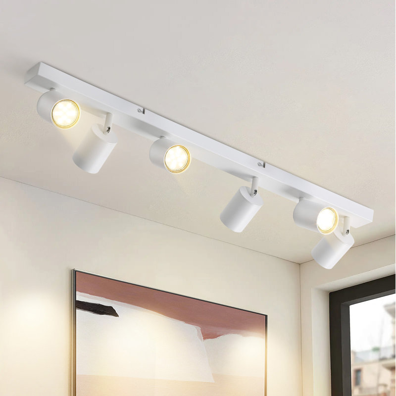Ottaviana 76.5cm 6 - Light Track Kit, White