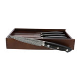 Kramer by Zwilling Euroline Damascus 4-Piece Steak Set
