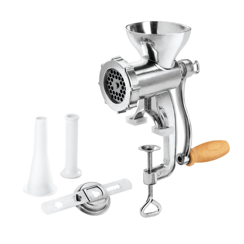 Metaltex Aluminum Metal Manual Meat Grinder