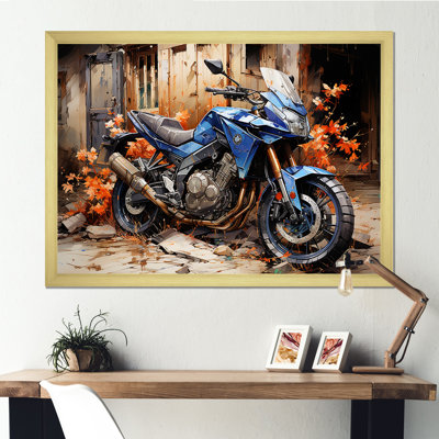" Blue Durty Bike Urban Speed "