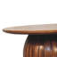 Table basse ronde cannelée